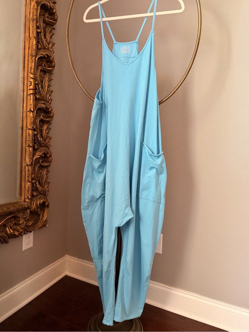 NWOT Free People Hot Shot Onesie- Large Bright Blue - Picture 2 of 6